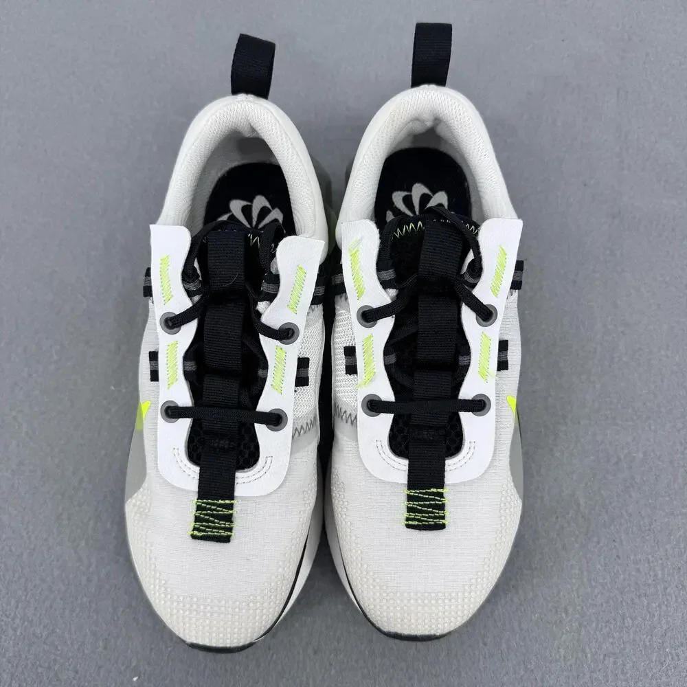 Nike Air Max 2021 Shoes Youth Size 4Y White Volt Running‎ DA3199-102 Sneakers